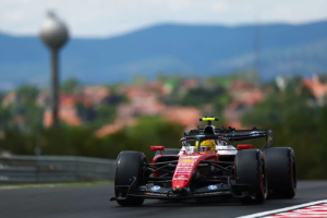 Hamilton lidera dobradinha da Ferrari no segundo treino livre do GP da Hungria; Colapinto bate e provoca bandeira vermelha