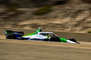 Melhor estreante da prova final da Indy em 2026, Caio Collet é vigésimo em Laguna Seca