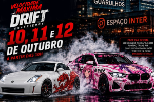 Faltam três dias: Velocidade Máxima Drift Experience volta a Guarulhos neste sábado
