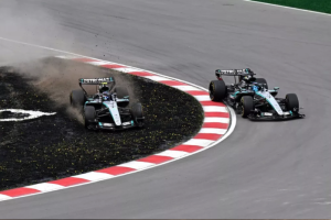 Russell vence Sprint no Canadá após duelo tenso com Antonelli na Mercedes