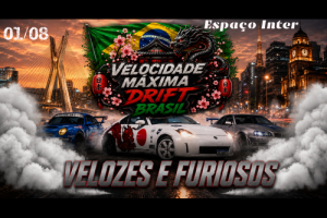 Guarulhos receberá festival de drift com estrelas da modalidade e mais de 100 carros em exposição
